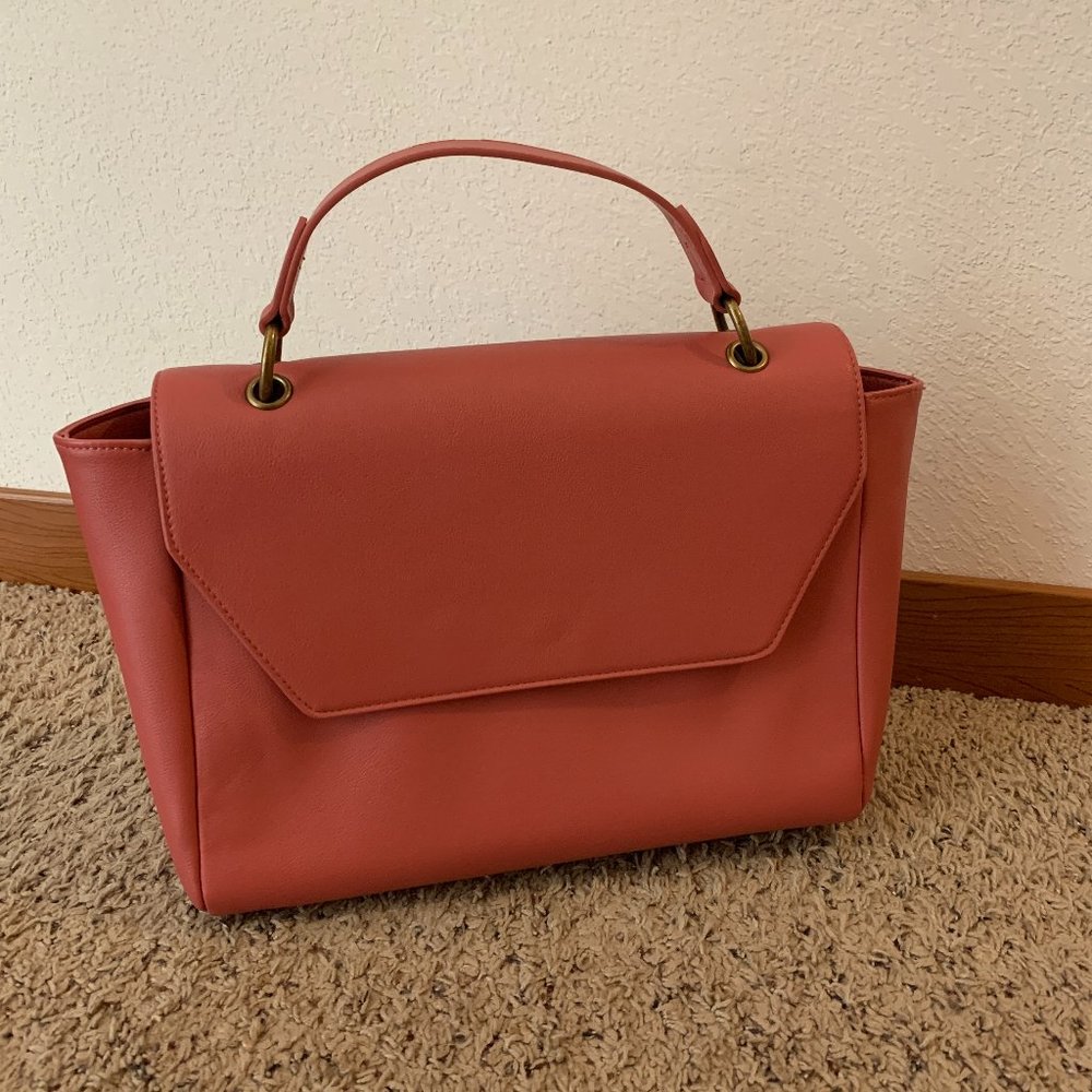 Universal Thread Salmon Colored Handbag - image 1